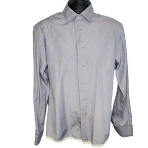 ENGLISH LAUNDRY Christopher Wicks shirt blue button up S